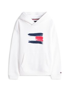 Tommy Hilfiger - Kapuutsiga pusa Flag - YBR WHITE Tommy Hilfiger - Kapuutsiga pusa Flag - YBR WHITE | Stockmann