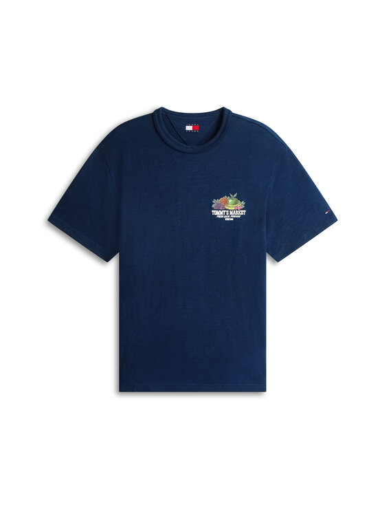 Tommy Jeans - Relax Novelty T-krekls - C1G DARK NIGHT NAVY | Stockmann - photo 1
