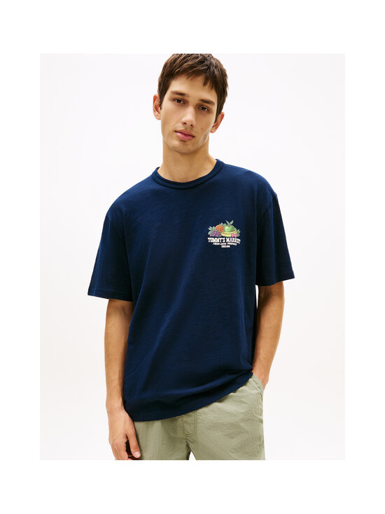 Tommy Jeans - Relax Novelty T-krekls - C1G DARK NIGHT NAVY | Stockmann - photo 4