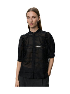 Sofie Schnoor - Alessiasw Detailed -paita - 1000 BLACK | Stockmann