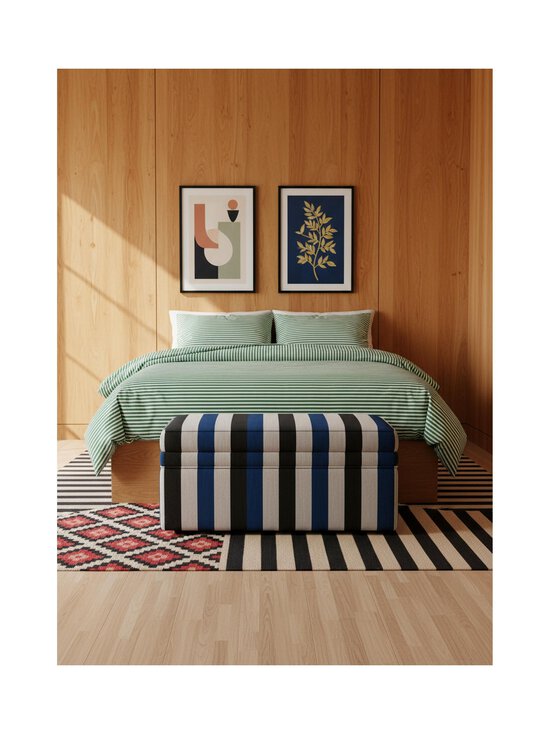 Marimekko - Tekikott Tasaraita - 160 OFF WHITE, DK.GREEN | Stockmann - photo 2