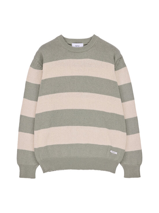 Makia - Orson-neule - 734 GREEN - OFF WHITE | Stockmann - photo 1