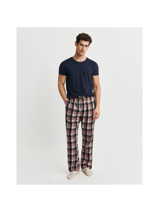 GANT - Flannel Check -pyjamahousut - 630 RUBY RED | Stockmann - photo 2