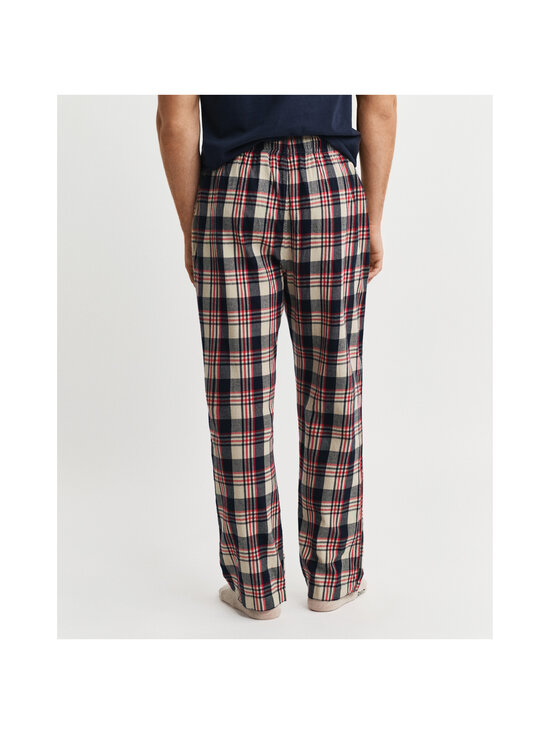 GANT - Flannel Check -pyjamahousut - 630 RUBY RED | Stockmann - photo 3