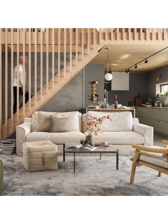 Furninova - Grande Double Day -sohva Moulin-kangas masala L 236 cm - BEIGE | Stockmann - photo 2