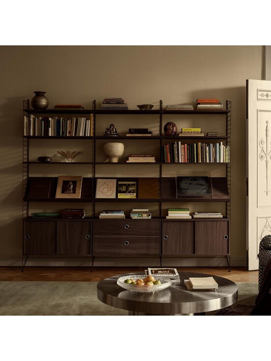 String Furniture - String-lattiasivupaneeli tummanruskea 200 x 30 cm - BROWN | Stockmann - photo 3