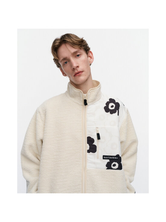 Marimekko - Vaellus Mini Unikko Kioski -fleecetakki - 119 OFF WHITE, WHITE, BLACK | Stockmann - photo 9