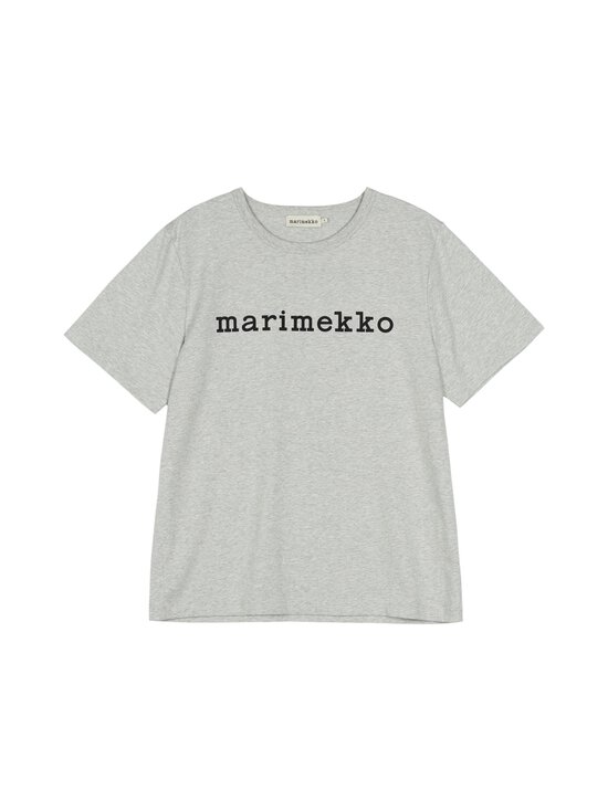 Marimekko - Vihne Logo Kioski t-paita - 119 GREY MELANGE, BLACK - photo 1 Marimekko - Vihne Logo Kioski t-paita - 119 GREY MELANGE, BLACK | Stockmann - photo 1