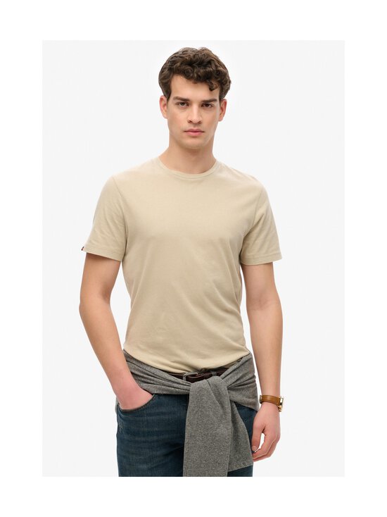 Superdry - Classic Essential t-paita - 8MB STONE WASH TAPUE BROWN | Stockmann - photo 3