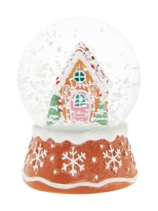 Casa Stockmann - Gingerbread house snowglobe -joulukoriste - CLEAR | Stockmann