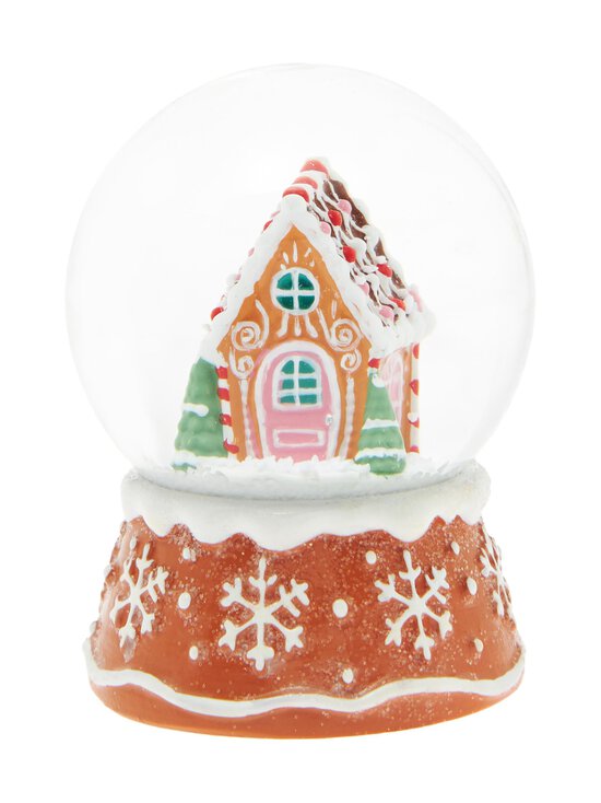 Casa Stockmann - Gingerbread house snowglobe -joulukoriste - CLEAR | Stockmann - photo 2