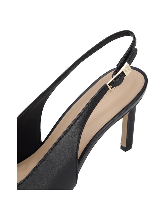 Tommy Hilfiger - Squared Toe Slingback ādas laiviņas - BDS BLACK - photo 5 Tommy Hilfiger - Squared Toe Slingback ādas laiviņas - BDS BLACK | Stockmann - photo 5