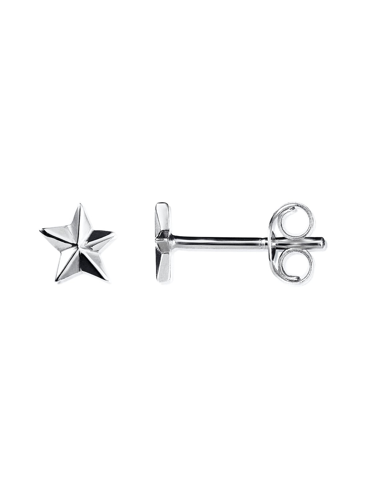 Catch A Falling Star Micro Stud -hopeakorvakorut