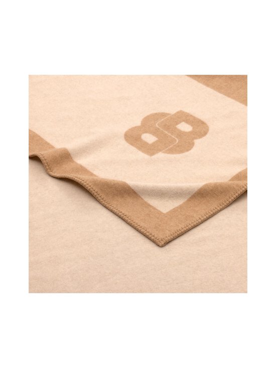 Hugo Boss - Signature pleds - BEIGE | Stockmann - photo 3