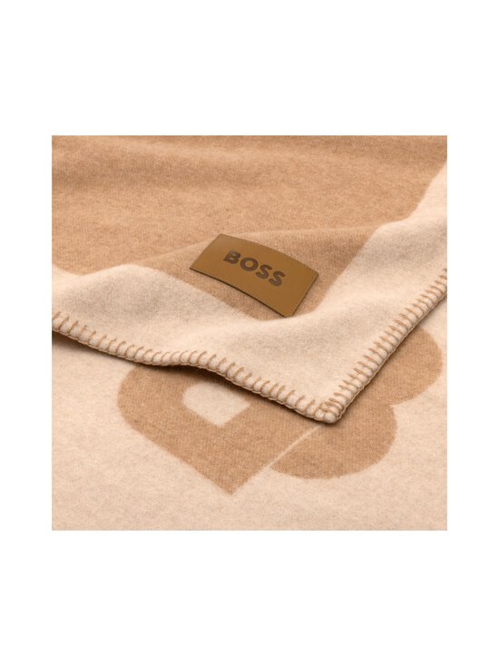 Hugo Boss - Signature pleds - BEIGE | Stockmann - photo 4