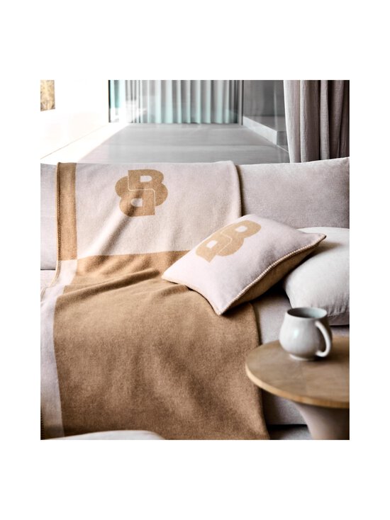 Hugo Boss - Signature pleds - BEIGE | Stockmann - photo 6