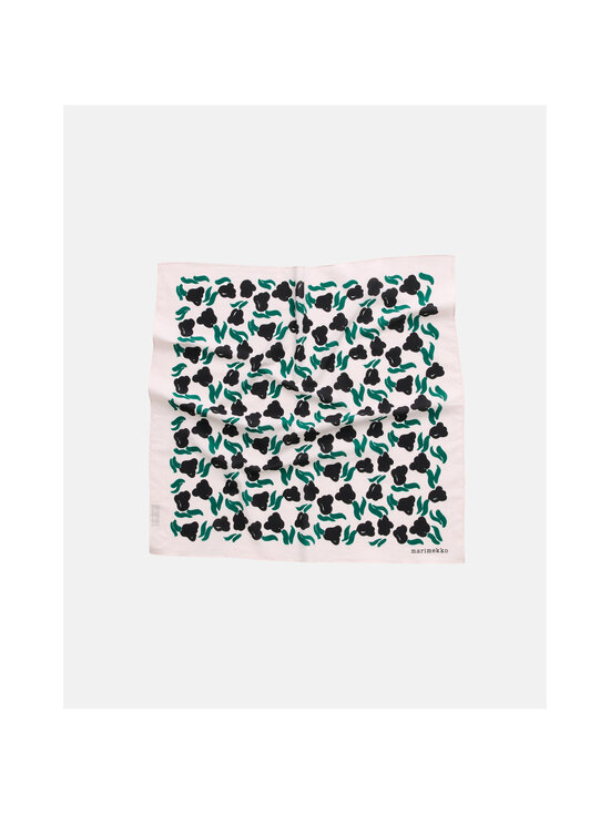 Marimekko - Pesofati Lemmitty -huivi - 396 LIGHT PINK, BLACK, DARK GREEN | Stockmann - photo 2