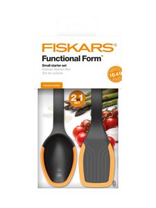 Fiskars - Lusikas ja spaatel Functional Form Small Starter, 2-osaline - BLACK | Stockmann