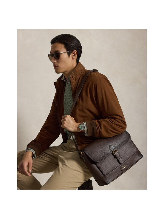 Polo Ralph Lauren - Õlakott Messenger Large - DARK BROWN | Stockmann - photo 6