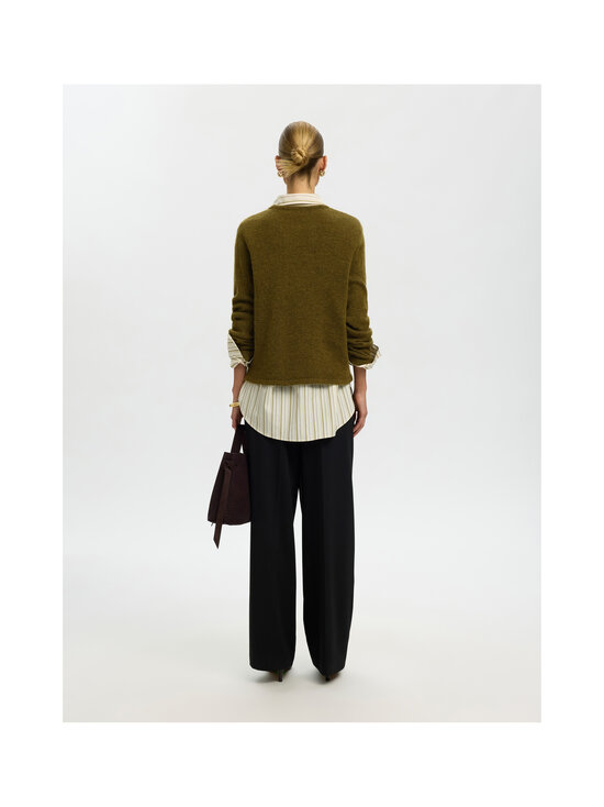 Selected - SlwLulu-neulepusero - FIR GREEN DETAIL:MELANGE | Stockmann - photo 3