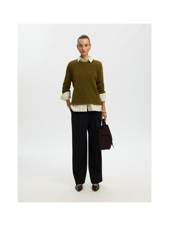 Selected - SlwLulu-neulepusero - FIR GREEN DETAIL:MELANGE | Stockmann - photo 4