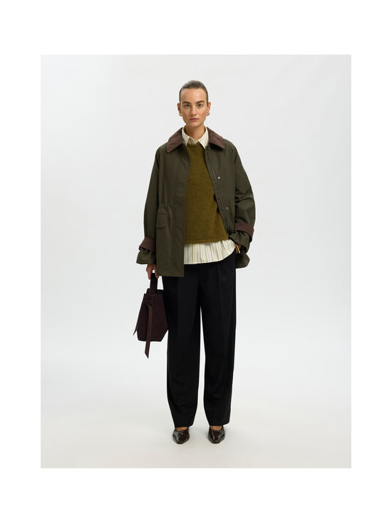 Selected - SlwLulu-neulepusero - FIR GREEN DETAIL:MELANGE | Stockmann - photo 6