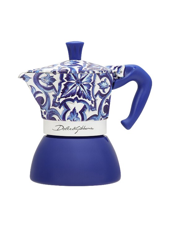 4 tassi espressokann Mediterranean Blu Dolce & Gabbana