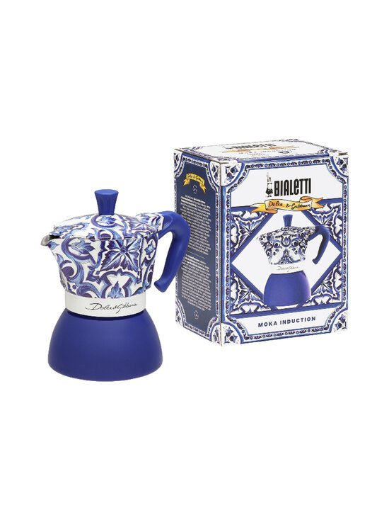 Bialetti - Mediterranean Blu Dolce & Gabbana kafijas kanna 4 tasītēm - BLUE - photo 2 Bialetti - Mediterranean Blu Dolce & Gabbana kafijas kanna 4 tasītēm - BLUE | Stockmann - photo 2