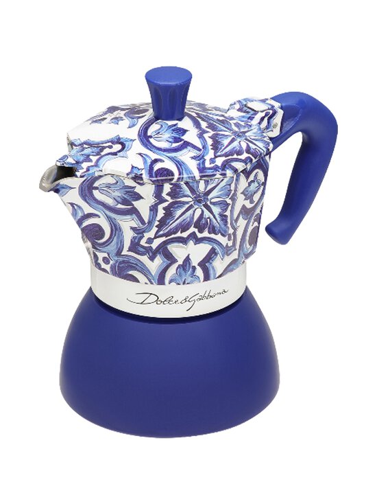 Bialetti - Mediterranean Blu Dolce & Gabbana kafijas kanna 4 tasītēm - BLUE - photo 3 Bialetti - Mediterranean Blu Dolce & Gabbana kafijas kanna 4 tasītēm - BLUE | Stockmann - photo 3