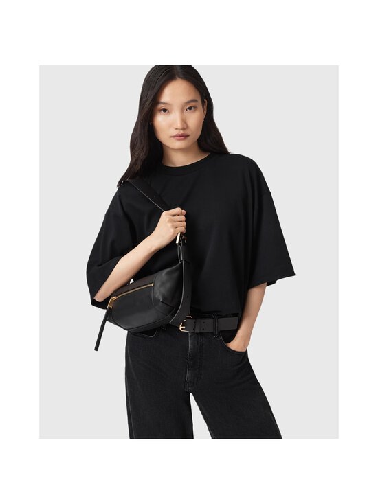 Allsaints - Vega Mini Shoulder -nahkalaukku - BLACK | Stockmann - photo 2