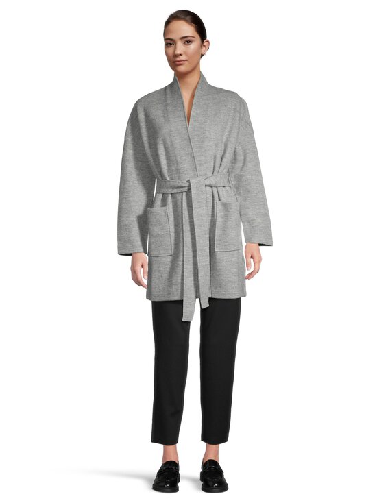 NOOM - Emily-kietaisutakki - GREY MEL - photo 2 NOOM - Emily-kietaisutakki - GREY MEL | Stockmann - photo 2