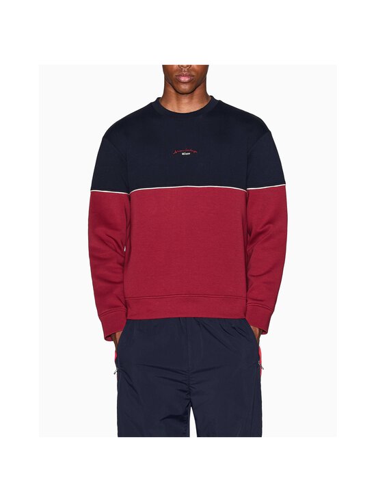 ARMANI EXCHANGE - Sweatshirt-collegepaita - DEEP NAVY/POMEGRANAT | Stockmann - photo 2