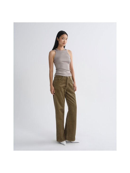 AGOLDE - Vintage Loose -vakosamettifarkut - FRCH FRENCH KHAKI (MD YELLOWED KHAK | Stockmann - photo 5