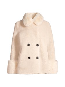 AMERICANDREAMS - Fiona Wool Short mākslīgās kažokādas jaka - BEIGE AMERICANDREAMS - Fiona Wool Short mākslīgās kažokādas jaka - BEIGE | Stockmann