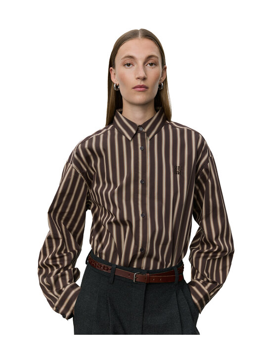 Sofie Schnoor - Mercysw Oversized -paita - 7113 BROWN STRIPED | Stockmann - photo 1
