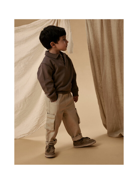 Lil' Atelier - NmmJobo Loose -collegepaita - SHITAKE | Stockmann - photo 3