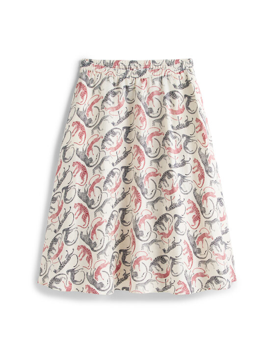Tommy Hilfiger Curve - Essential Flare -pellavahame - 0F6 LEOPARD BAROQUE RWB | Stockmann - photo 1