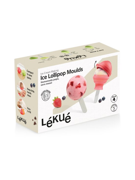 Lékué - Ice Lollipop -jäätelömuotit 4-pack - MIXED | Stockmann - photo 4