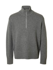 Selected - SlhCalle Relaxed Cashmere Blend -neulepaita - MEDIUM GREY MELANGE | Stockmann