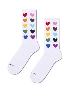Happy Socks - Rainbow-sukat - 1000 WHITE | Stockmann