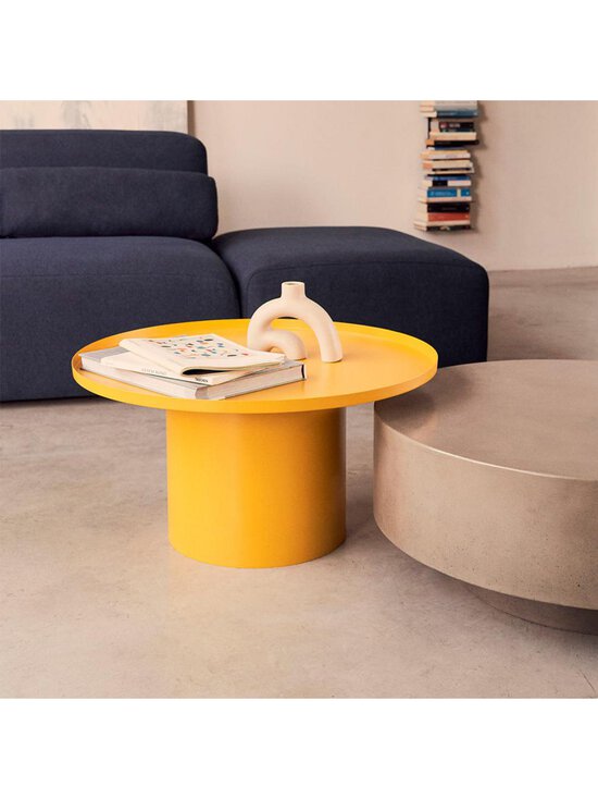 Kave Home - Fleksa-sohvapöytä keltainen ⌀ 72 cm - YELLOW | Stockmann - photo 7