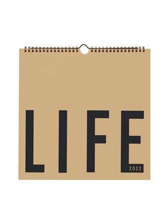 LIFE-seinäkalenteri 2022 - Design Letters