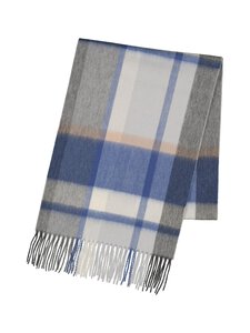 CONSTRUE - Oscar kašmira šalle - 1R240168 BLUE CHECK | Stockmann