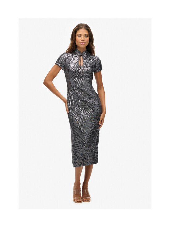 Superdry - Mandarin Sequin -midimekko - H7R GUNMETAL DECO SEQUIN | Stockmann - photo 2