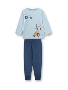 Sanetta - Tractor- pyjamapaita ja pyjamahousut - 50449 BLUE PALE | Stockmann
