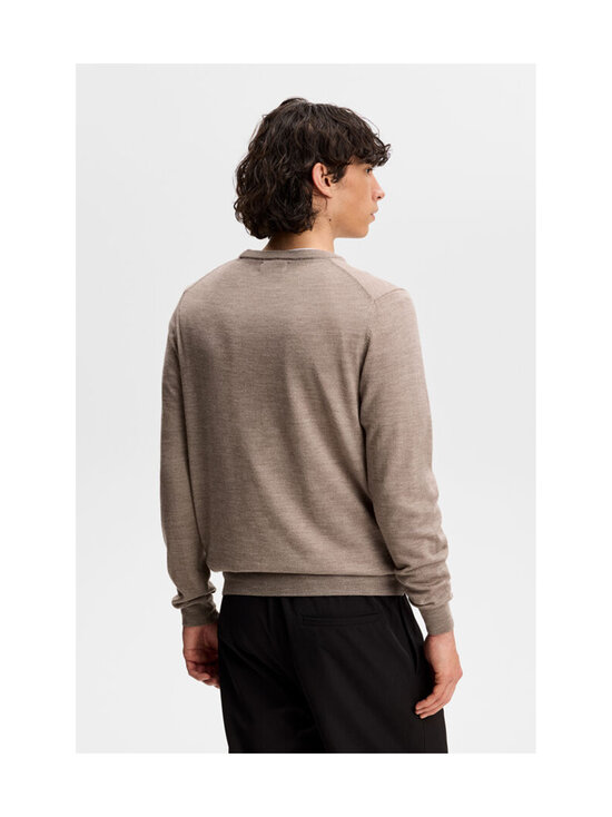 J.Lindeberg - Meriinovillane kampsun Keane Crew Neck - C158 BRINDLE MELANGE | Stockmann - photo 3