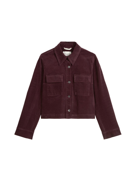 Marc O'Polo - Farkkutyylinen paitatakki - 697 BLACK CHERRY | Stockmann - photo 1