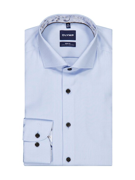 Olymp - Body Fit Contrast -kauluspaita - 11 BLEU | Stockmann - photo 1