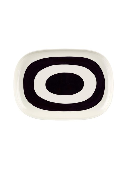 190 WHITE, BLACK Marimekko Melooni-tarjoiluastia 23 X 32 cm |One size |  Tarjoilukulhot | Stockmann