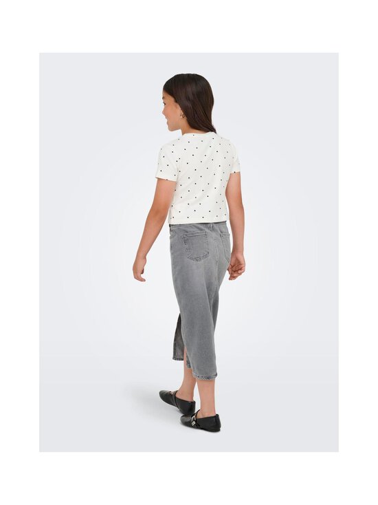 KIDS ONLY - KogBella Life -trikoopaita - CLOUD DANCER DETAIL:BLACK HEARTS | Stockmann - photo 5